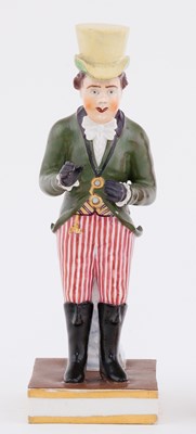 Lot 401 - A Derby (Bloor) figure of John Liston in the...