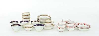 Lot 130 - Sundry late 18th/early 19th Century tea wares,...