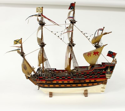 Lot 361 - A model of a 16th Century style English...