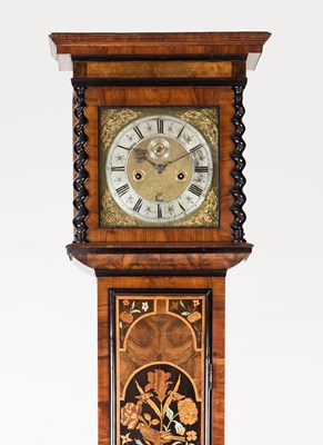 Lot 428 - A longcase clock with 18th Century eight-day...