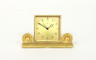 Lot 469 - A Jaeger LeCoultre Art Deco two-day alarm...