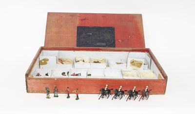 Lot 577 - A quantity of Britains soldiers, including...