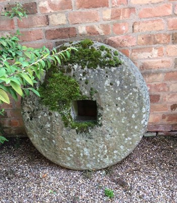 Lot 654 - A mill stone, 94cm diameter