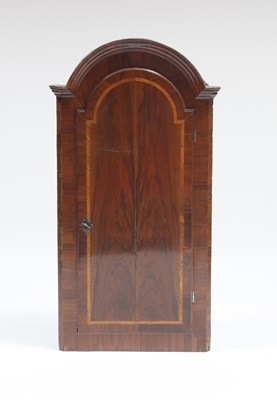 Lot 732 - A George I 18th Century walnut hanging corner...