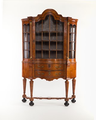 Lot 749 - A Dutch kingwood cabinet on stand, circa 1900,...