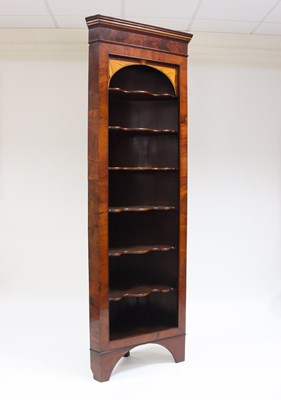 Lot 797 - A 19th Century mahogany standing corner...