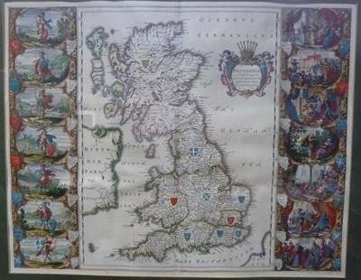 Lot 1036 - Jan Blaeu "Britannia Prout Divisa Fuit...