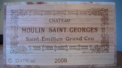 Lot 1160 - Bordeaux: Moulin St George Grand Cru, 2008, St...