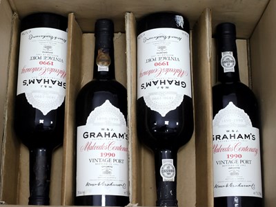 Lot 1231 - Eight bottles of Graham's port
