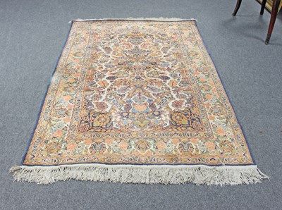 Lot 6 - A Kashmir style wool rug with central tree of...