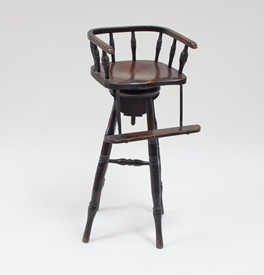 Lot 36 - A child's revolving barber's chair, Claughtons,...