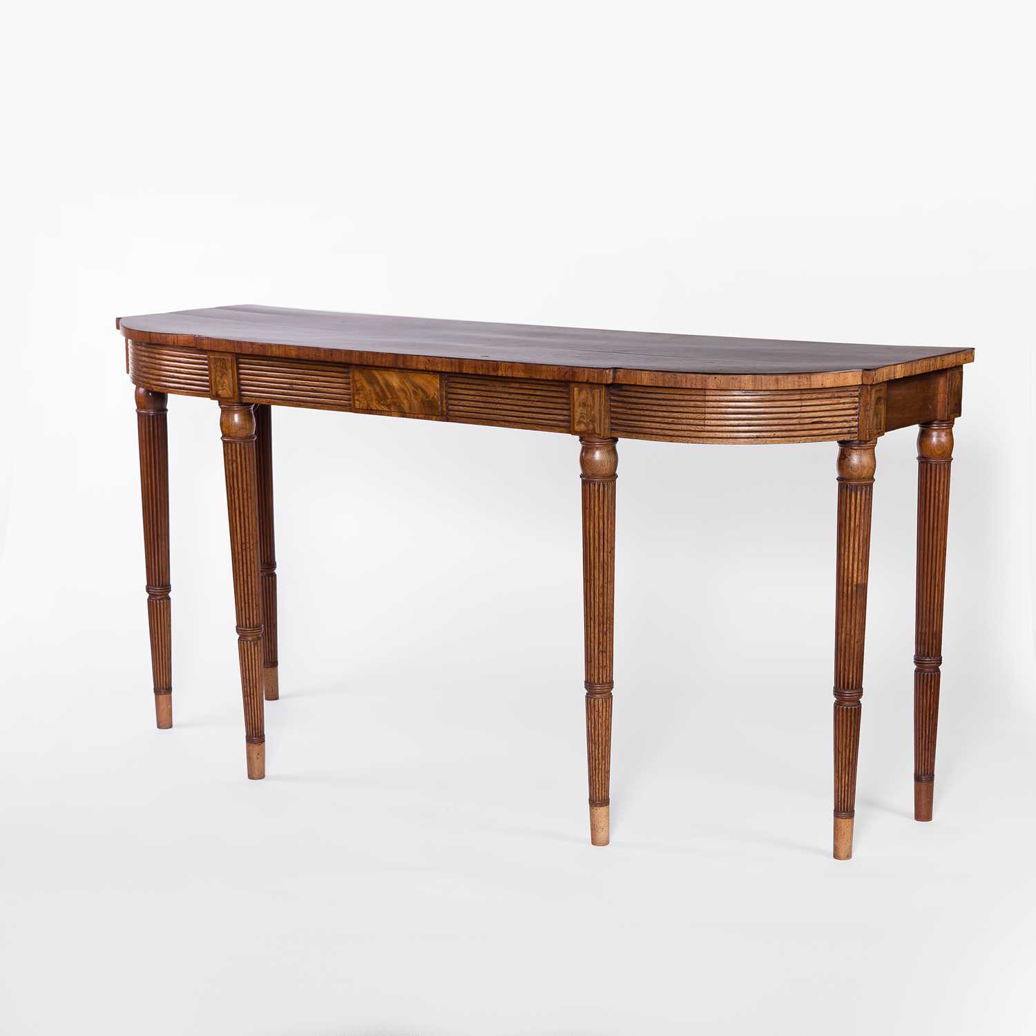 Lot 60 - A Regency mahogany serving table, with break...