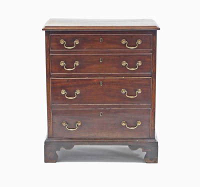 Lot 150 - A late 18th Century commode with false...