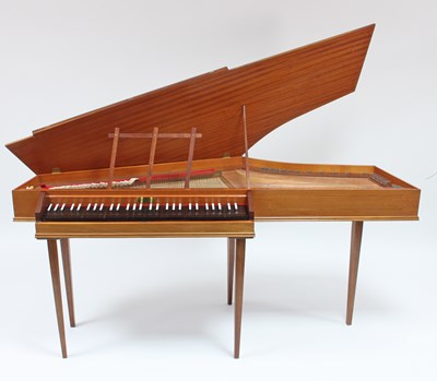 Lot 153 - An unfretted clavichord made by Richard...