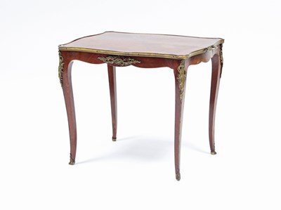 Lot 170 - A 19th Century French tray-top table with...