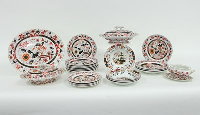 Lot 357 - An Ashworths Ironstone part dinner service,...