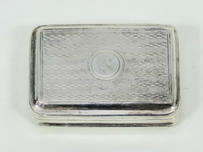 Lot 516 - A George III silver vinaigrette, John Shaw,...