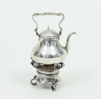 Lot 529 - An 18th Century Dutch miniature or toy silver...