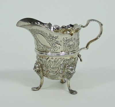 Lot 546 - An Irish silver jug, J S, Dublin 1904, of...