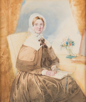 Lot 753 - 19th Century English School/A Lady Seated with...