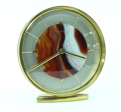 Lot 232 - A Jaeger LeCoultre desk clock, of 1970s design,...