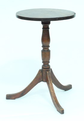 Lot 348 - A 19th Century mahogany tripod table, with...