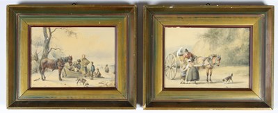 Lot 473 - Gud Berndt/Family with Horse and Cart/Family...