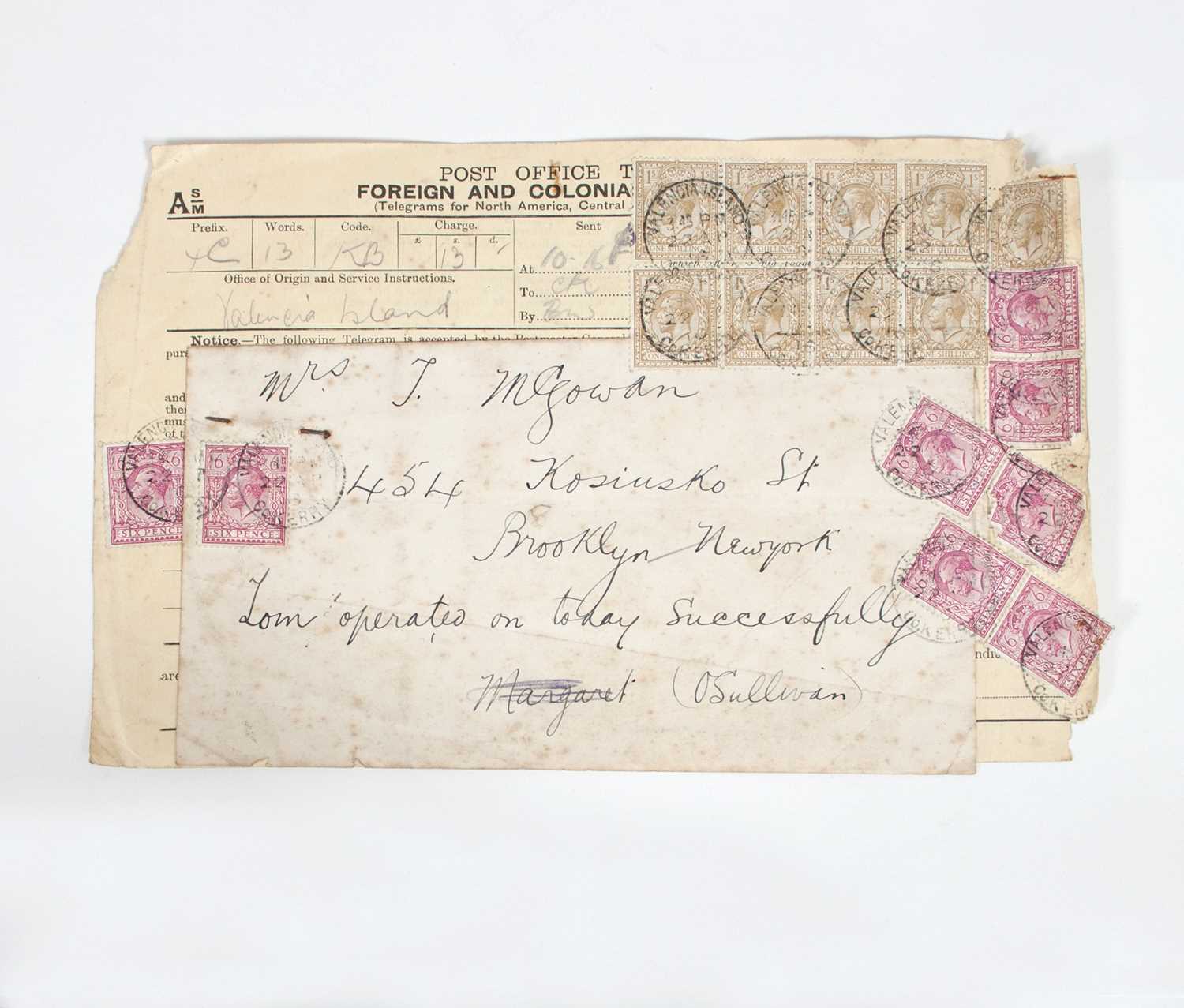 Lot 525 - The Easter Rising announcement by coded...