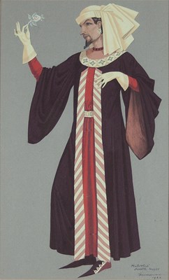 Lot 609 - Meredith Hawes/Costume design for Nigel...