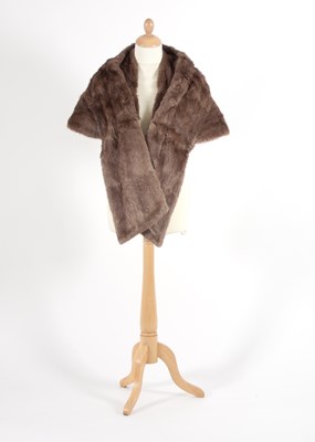 Lot 640 - A lady's fur cape and two fur stoles