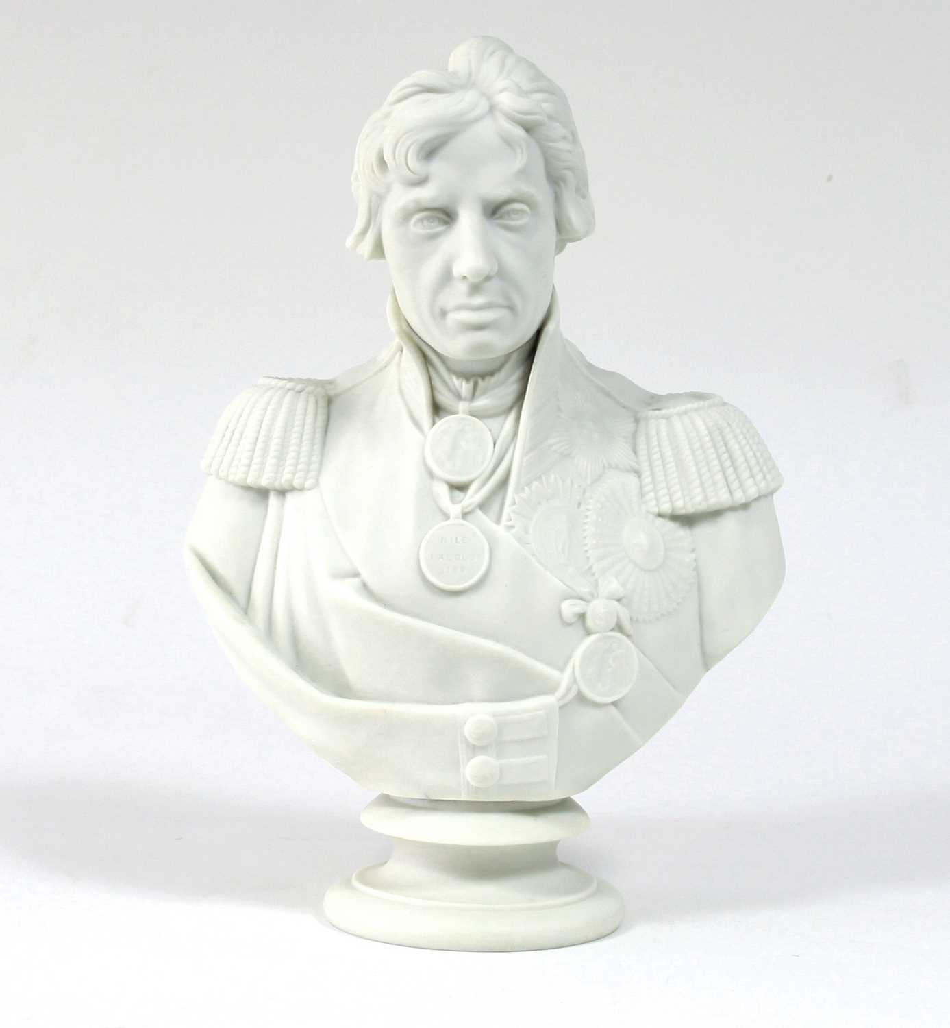 Lot 692 - A Copeland parian porcelain figure of Lord...