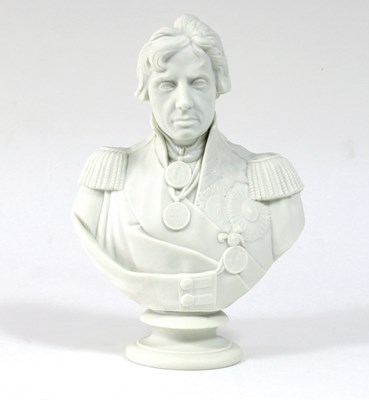 Lot 692 - A Copeland parian porcelain figure of Lord...