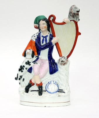 Lot 715 - A 19th Century Staffordshire figure, 'The...