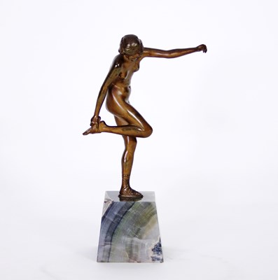 Lot 69 - After Pierre Le Faguays/Sandal/a nude reaching...