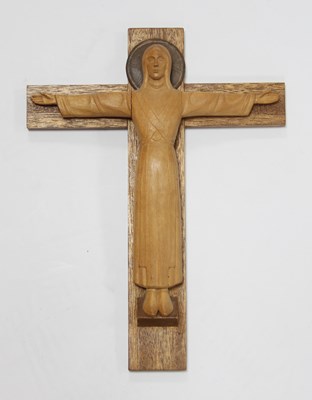 Lot 73 - A replica of a crucifix at Prinknash Abbey,...