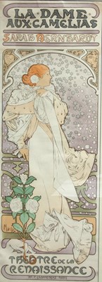 Lot 165 - After Alphonse Mucha/Sarah Bernhardt/a set of...