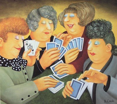 Lot 166 - Beryl Cook (British 1926-2008)/Playing Cards,...