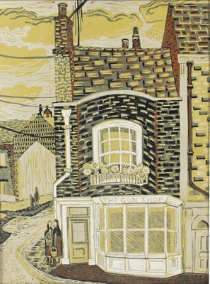 Lot 175 - Follower of Eric Ravilious/The Gun...