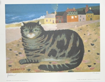 Lot 180 - Mary Fedden RA (British 1915-2012) /Cat on a...