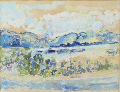 Lot 218 - Duncan Grant (British 1885-1978)/Mountain...