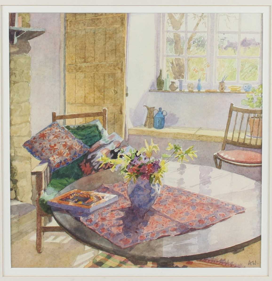 Annie Williams  Late Summer Window  水彩画 il_fullxfull.3703563083_t33a.jpg