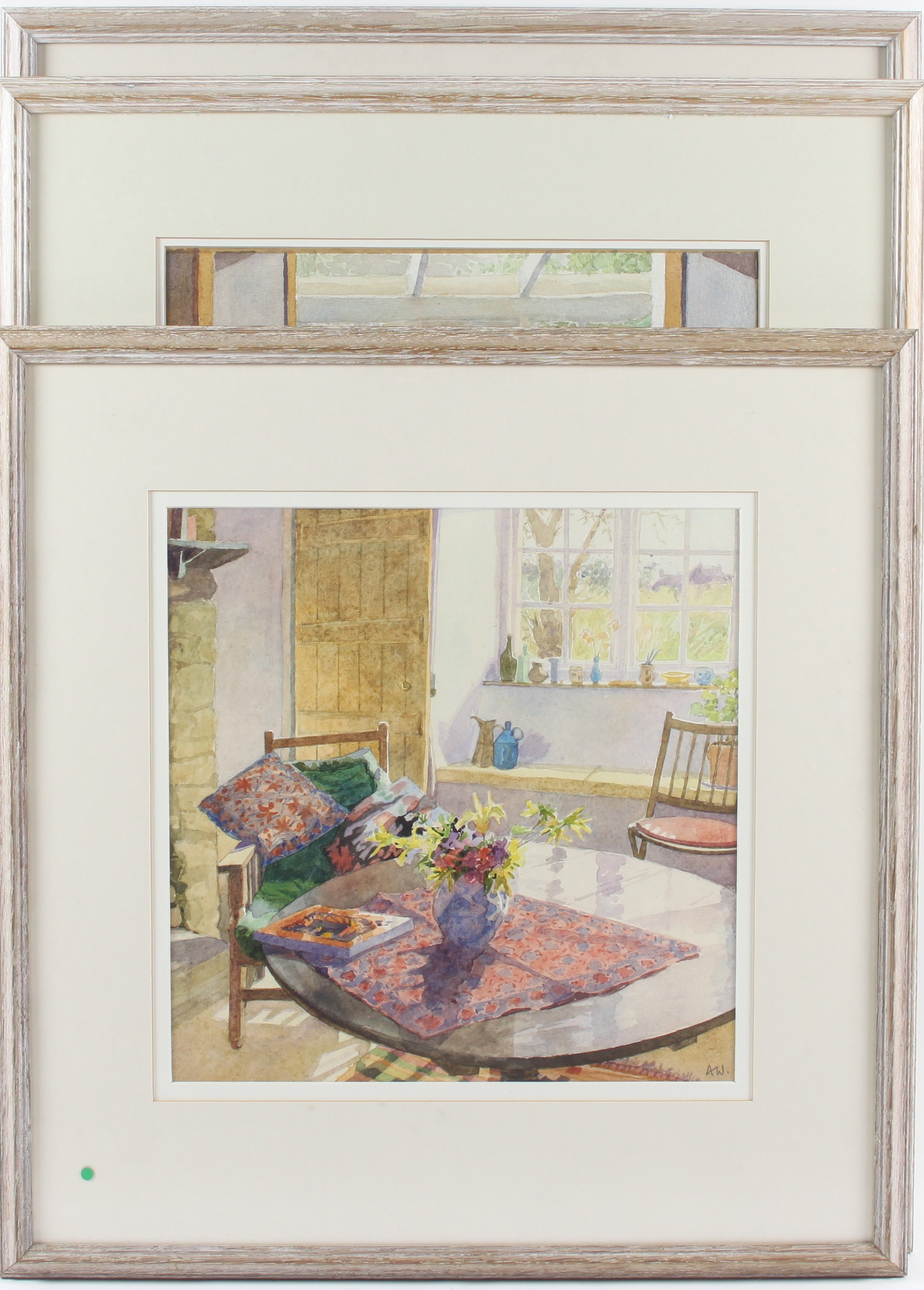 Annie Williams  Late Summer Window  水彩画 Annie Williams Late Summer Window 水彩画 Annie Williams Late