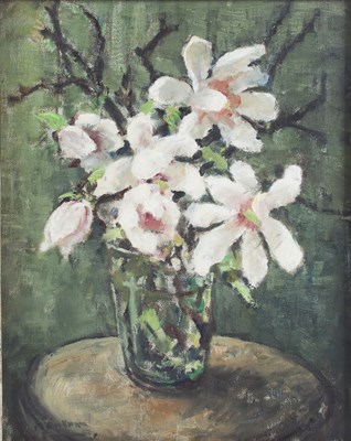 Lot 253 - Mary Dickinson (1873-1954)/Magnolia/signed/oil...