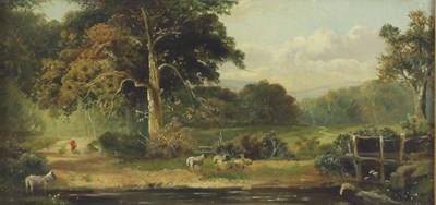 Lot 324 - George Cole (British 1810-1883)/Landscapes/a...