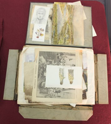 Lot 365 - A folio of 19th Century watercolour drawings,...