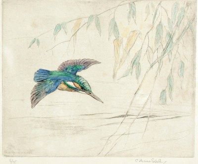 Lot 385 - G Vernas Stones (1873-1954)/Blue Tits and...