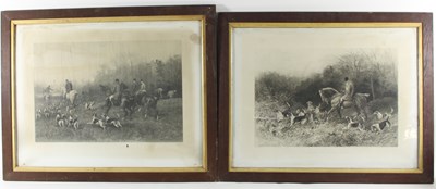 Lot 387 - After Heywood Hardy/Hunting Scenes/four...