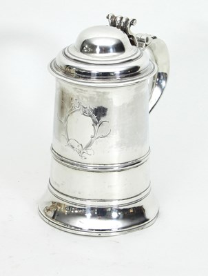 Lot 463 - A silver tankard, Thomas Wallis, London 1773,...