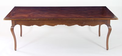 Lot 677 - A 19th Century fruitwood low table with...