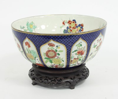 Lot 981 - An Aesthetic style bowl, monogrammed mark...